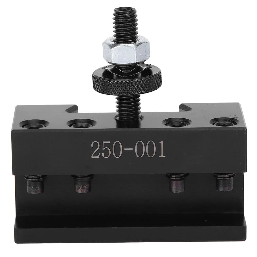 

250‑001 Quick Changing Tool Post Quick Changing Tool Post CNC Turning HighCarbon Steel Lathe Tool Holder Tool Holder