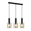 Lampa Wisząca Sardo PND-5581-3-BK+AMB Italux