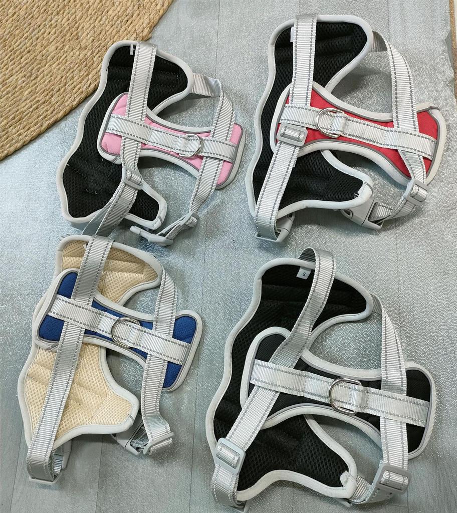 K9 Saddle Style Dog Harness & Leash - Explosion-Proof, Medium/Large Breeds, Border Collie, Golden Retriever