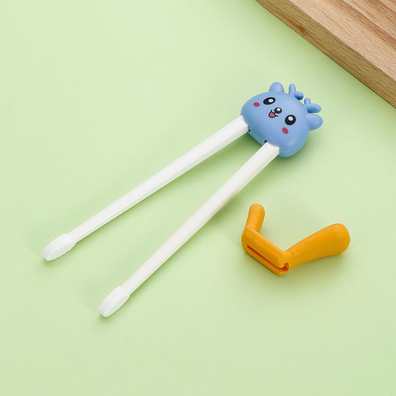 304 Stainless Steel Kids' Fork, Spoon, and Chopsticks Set - For Infant and Toddler Mealtime Training