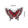 A52E Handmade Rhinestones Butterfly Brooch Elegant Festival Wedding Accessory Women