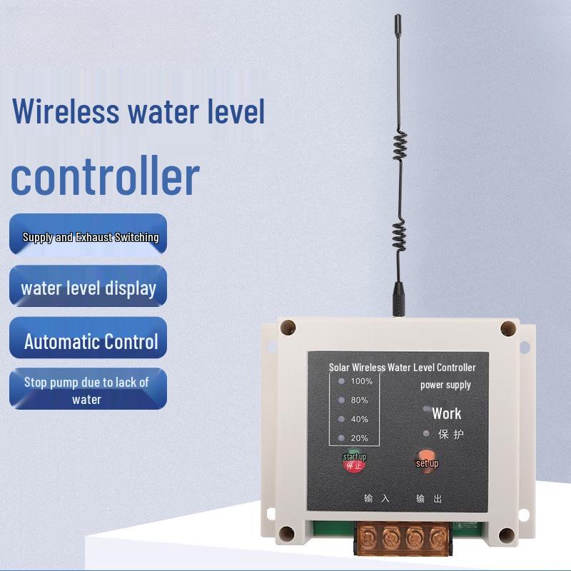 MUFAN Wireless Automatic Water Level Controller with 2m Probe CN plug (adapter included)