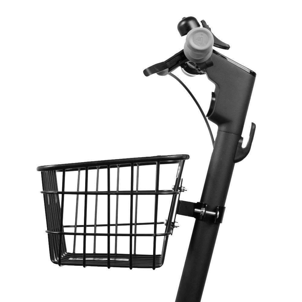 Universal Iron Tube Front Basket for Electric Scooters - Portable Storage Accessory