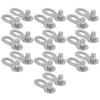 10 Pair 9 Speed Bicycle Chain Link Quick Release Connector Parts Cycling Accessory Silver