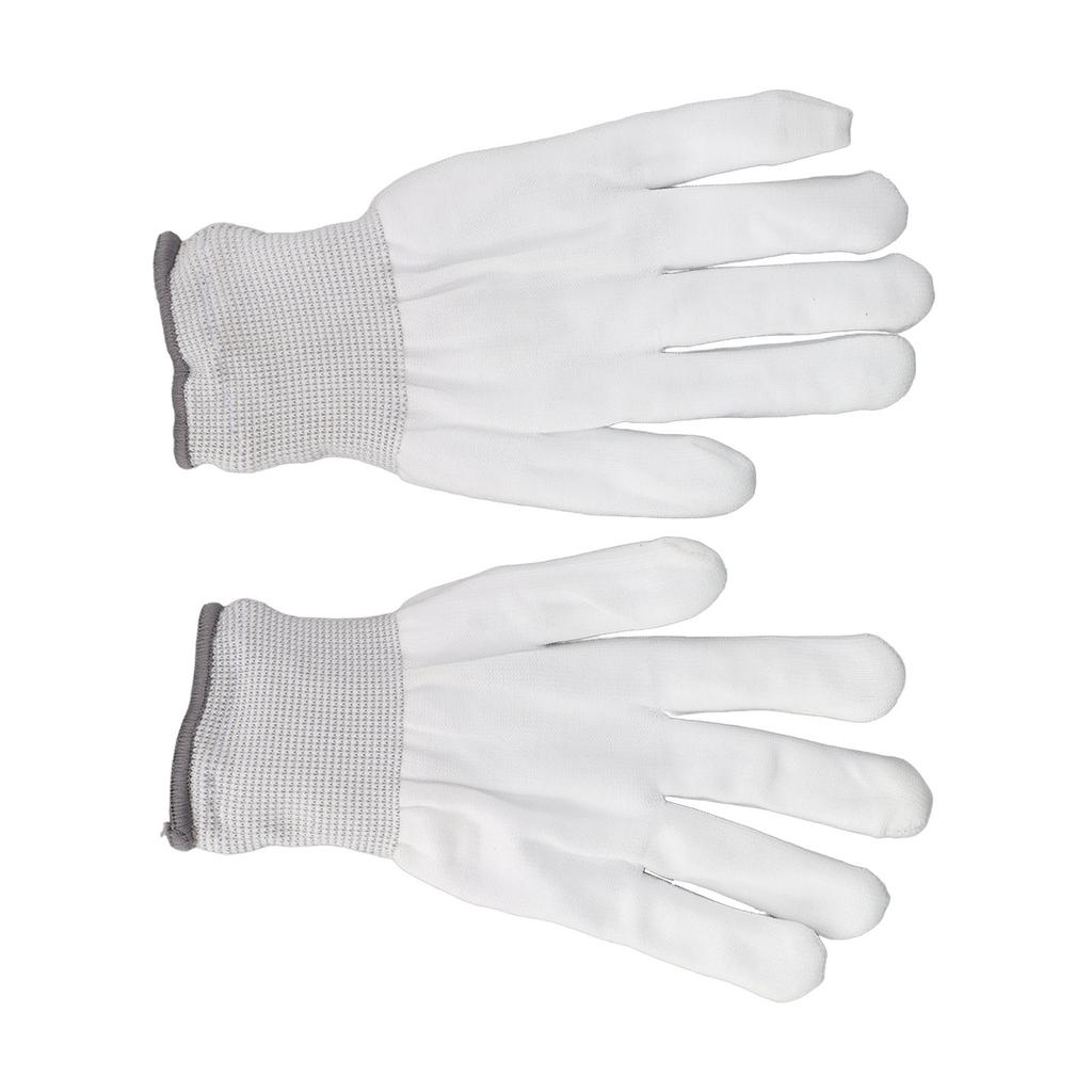 2pcs LED Glowing Gloves Cloth Skeleton Glowing Light Gloves for Dance Halloween Children
