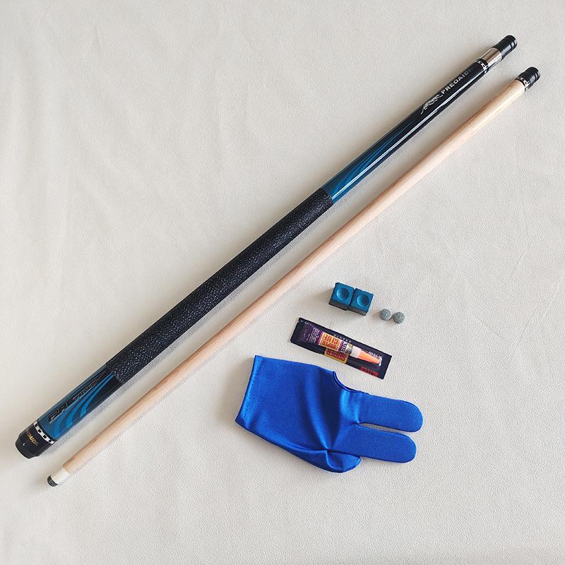 Billiard Cues Stick 1/2 Split Maple Pool Cue 8 Ball 9 Ball PREOAIDR 11.5mm 13mm Billiard Cue with Accessories