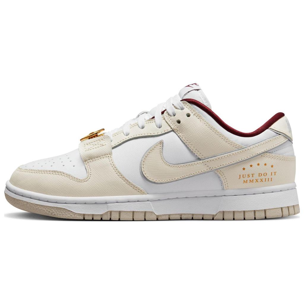 Nike Dunk Low SE Sisterhood Damen-Sneaker Weiß Teamrot Photon Dust DV1160-100