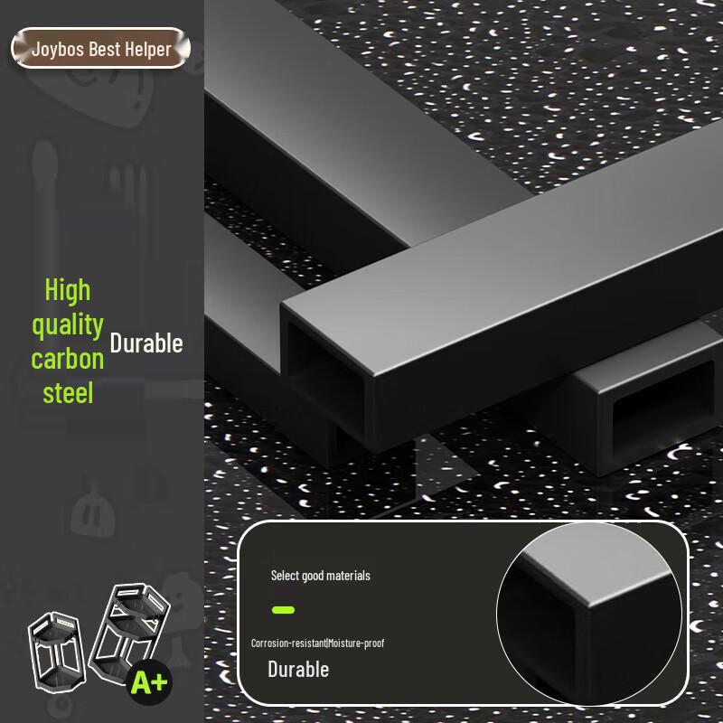 Jiabangshou Modern Carbon Steel Corner Kitchen Rack