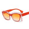Women Colorful Square Frame Sunglasses Stylishable European and American Party Flat Mirror Polygonal Luxury Stylishy Sun Glasses