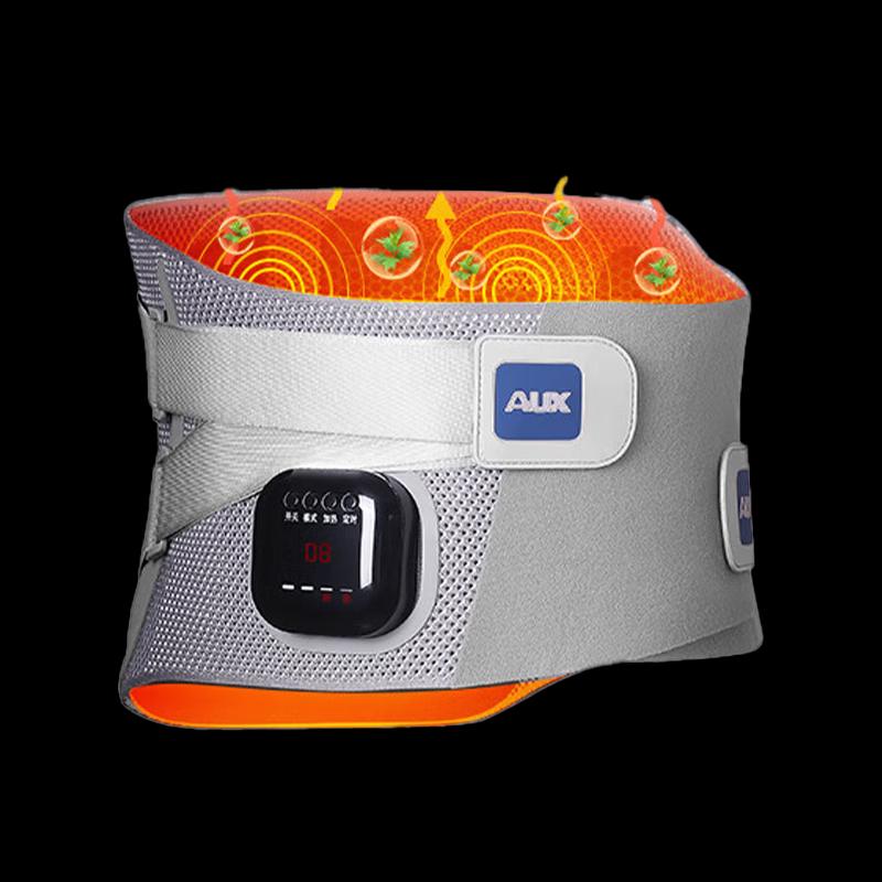 Aux Wireless Heating Lumbar Massager Belt
