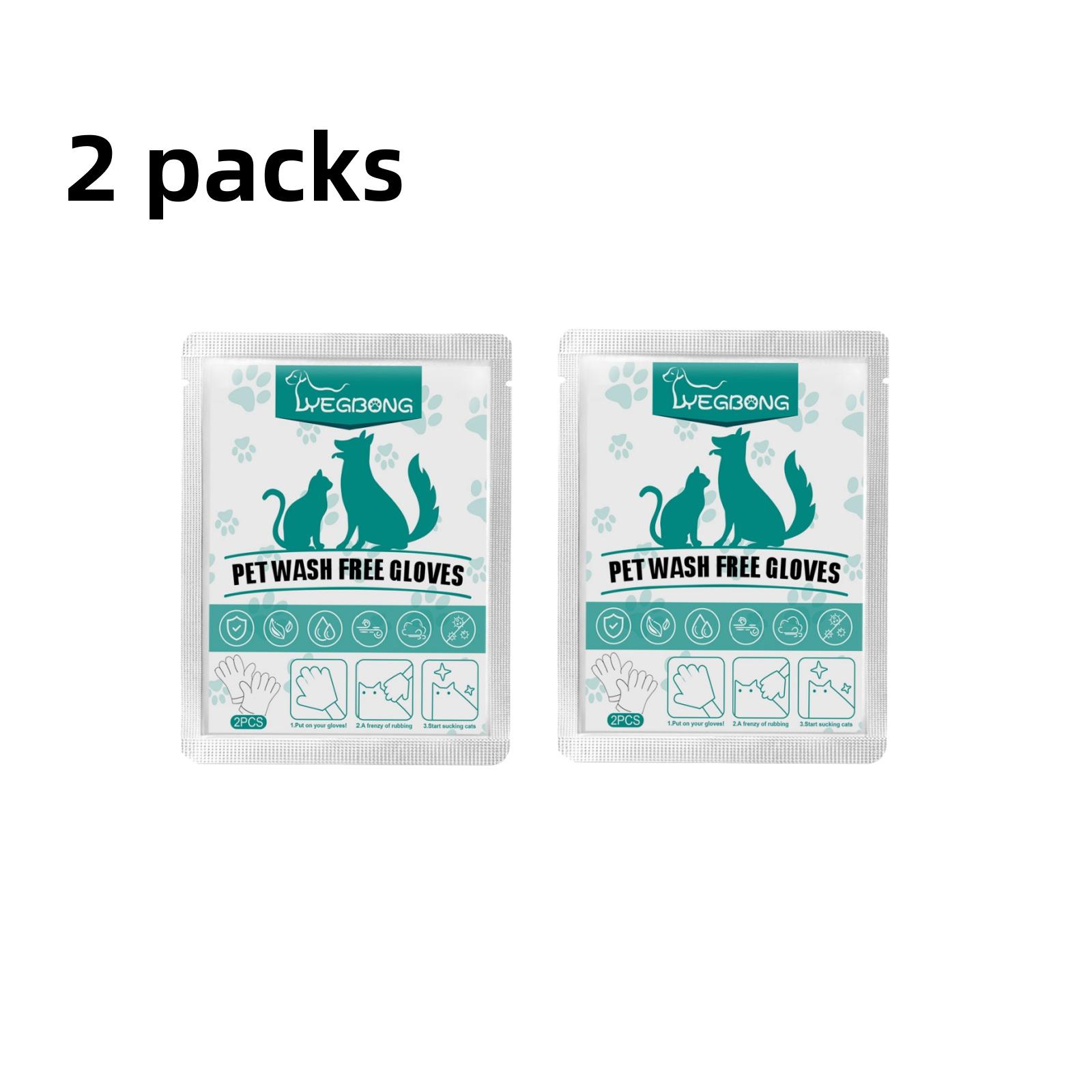 Yegbong Сухой шампунь для питомцев Без смывания Бесконтактное мытье для кошек собак Удаление запаха Уход за шерстью Вычесывание Густой гребень Перчатки Набор для чистки