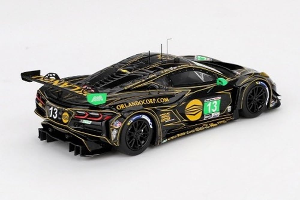 Sunrich TSM MODEL Chevrolet Corvette Z06 IMSA Daytona 24 Hours Winning Car 2025 AWA Racing TSM430895 1/43 GT3.R #13 (Finished Model)