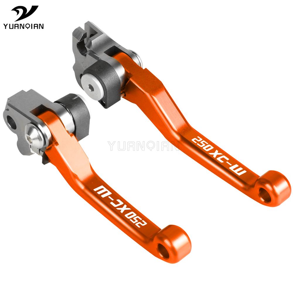 Páky na motorku XCW 250 XCW Motocykl CNC Pivot Dirt Bike Brzda Páčky spojky pro 250XCW 2006-2018 2007 2008 2009