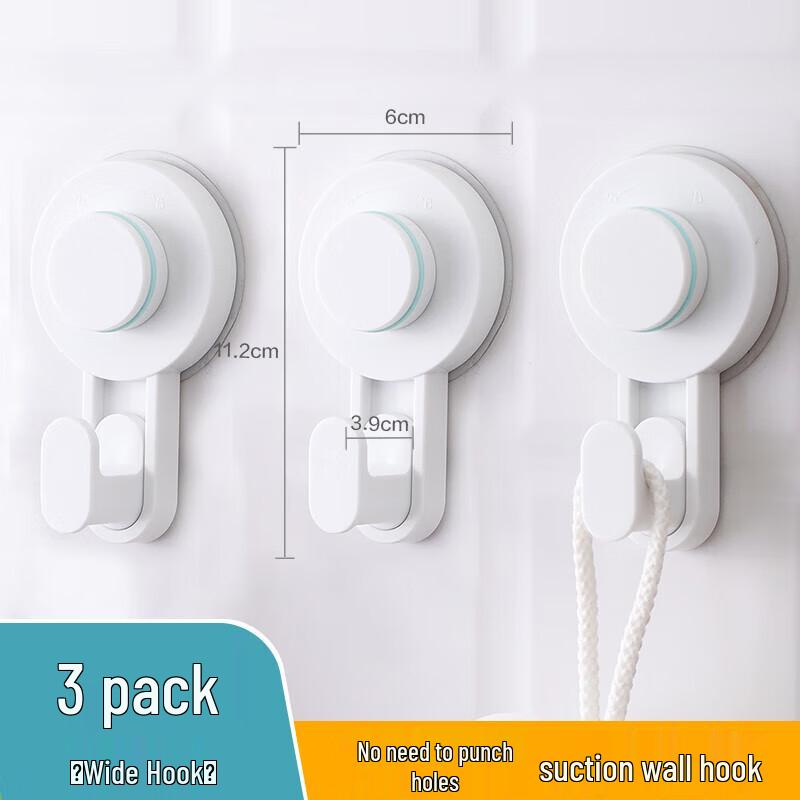 Chahua Kale Strong Suction Cup Wall Hooks