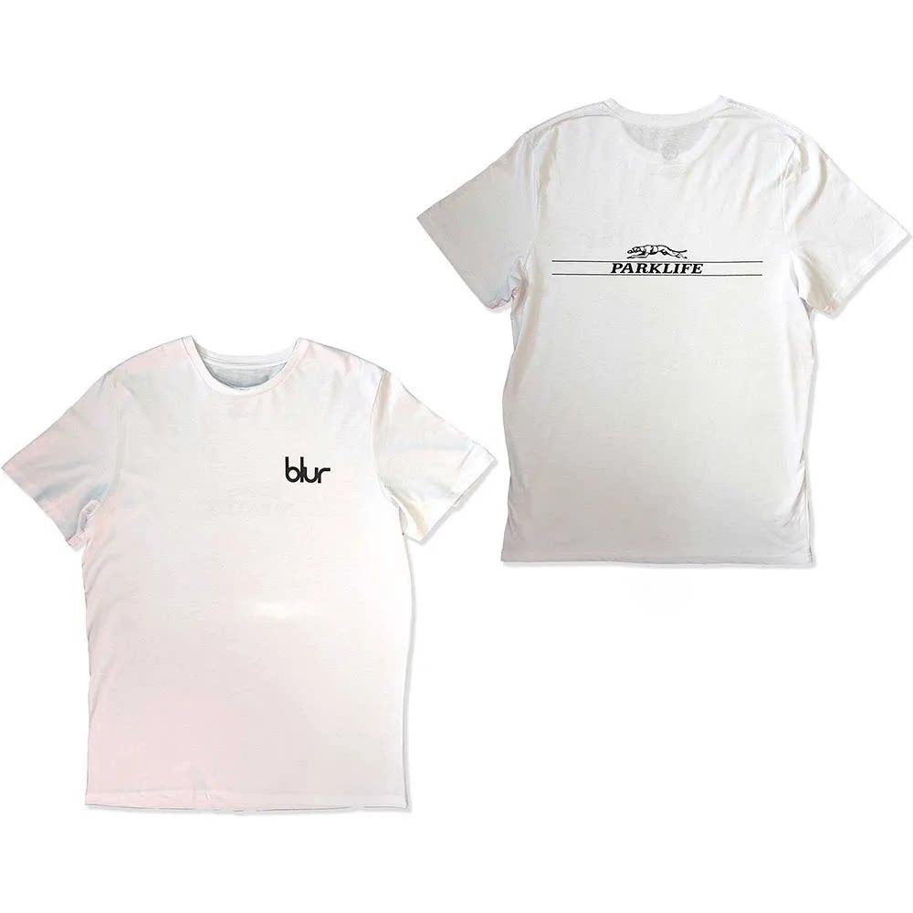 BLUR Bands British Rock Punk Music Cotton Loosefit Readytowear American Casual Printed Shortsleeved Tshirt