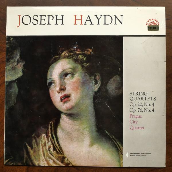 

LP Record JOSEPH HAYDN PRAGUE CITY QUARTET String Quartets Op. 20 No. 4 And O SUA50668 SUPRAPHON 1966 Czechoslov Classical Used