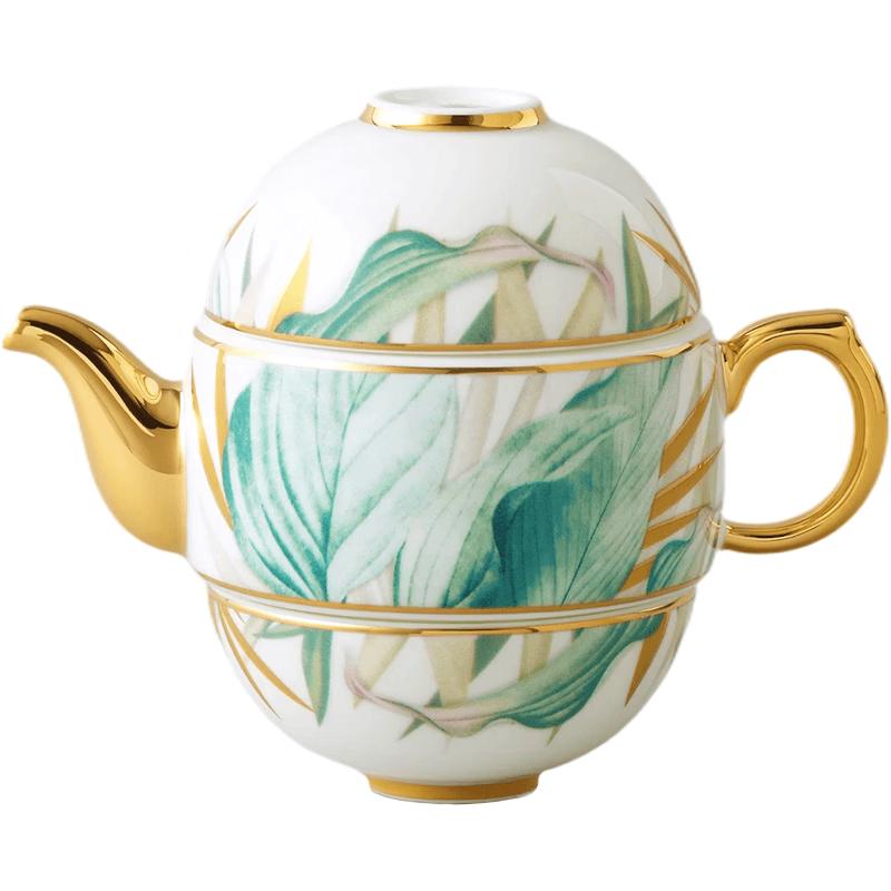 

Auratic Art Spring 4-Piece Ceramic Travel Tea Set