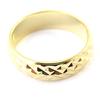 Wedding Band Gold Plated 'Lien d'Amour' Golden - 7 Mm