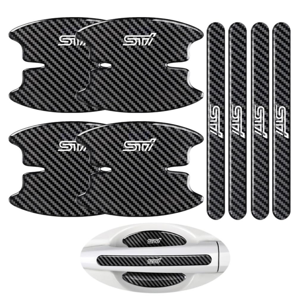 AWX Subaru STI door handle protectors Parts Scratch protection Accessories Exclusive logo