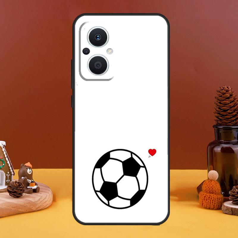 

Football Soccer Ball Case For OPPO Reno 10 Pro 11 F 4 5 6 7 8 Lite 4Z 5Z 8T OPPO Find X5 X2 X3 Lite X6 Pro Cover OPPO Reno10 5G