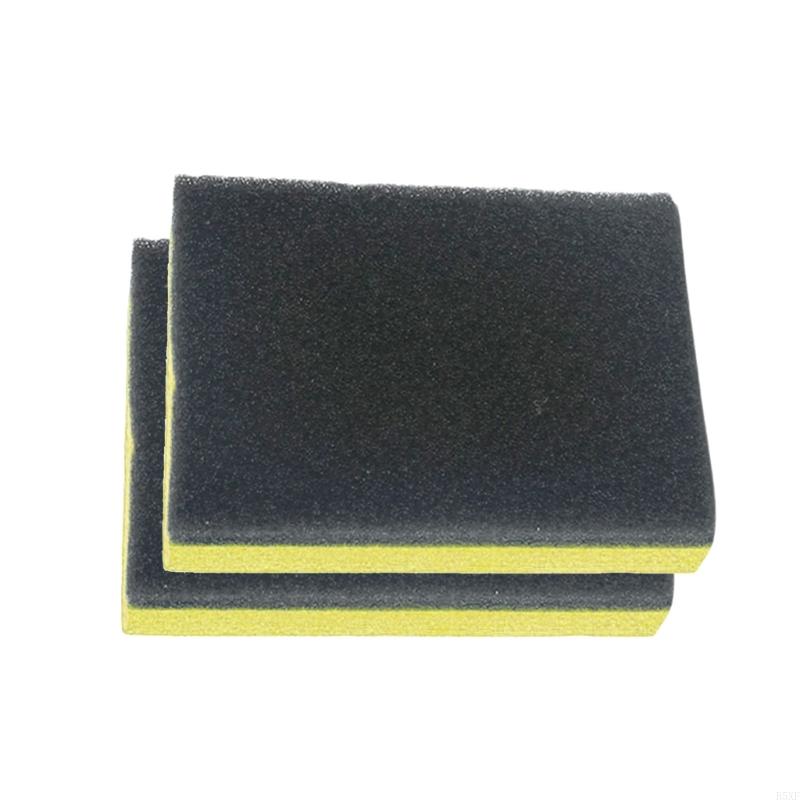 2025 New Universal Vehicle Waxing Pad Sponges Car Ceramic Coating Applicator Sponge Automotive Detailing Sponge Block Pack of 2