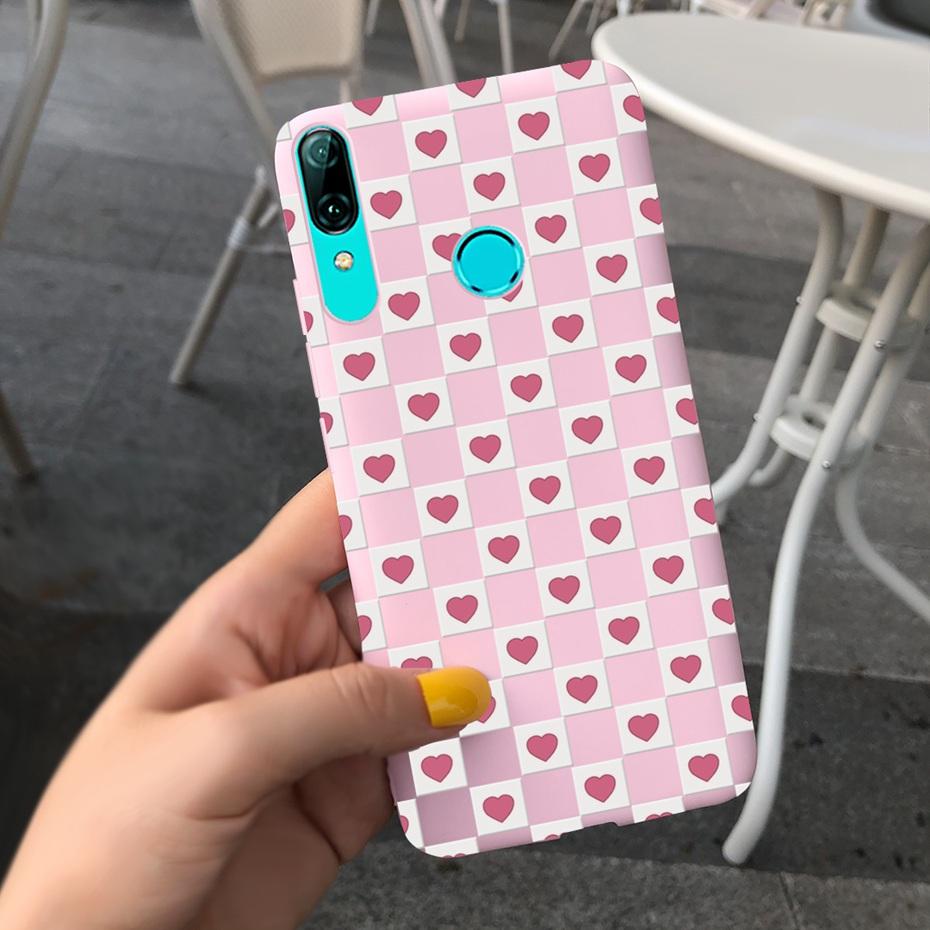 Lovely Silicone Case For Huawei P Smart 2019 Case Huawei PSmart 2019 Soft Back Cover Funda Bumper POT-LX1 POT-LX3 Phone Case