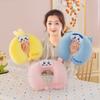 Jiyikawa Memory Cotton U-Shaped Pillow Small Hachi Usaki Office Classroom Nap Pillow Car Neck Pillow