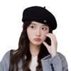 Woolen French Beret Hats Women's Autumn Winter Wool Artistic Retro Painter Hat Warm Bud Caps