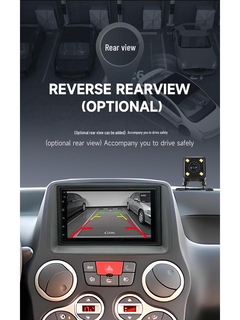 7-inch Android GPS Navigator for Fiat Panda (2012-2022)