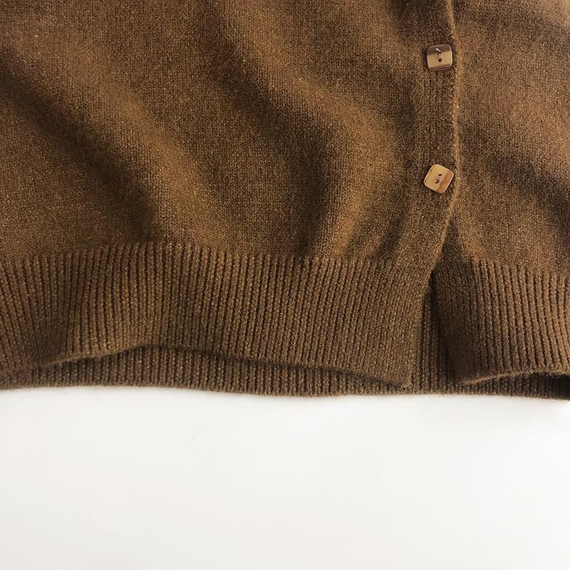 MtinyQueen Kids Knit Vest Solid Color Round Neck Sleeveless Sweater Boys Girls 80-130cm