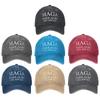 Adjustable Sun Hat MAGA Make Albo Go Away Snapback Hat Casual Visor  for Men Women