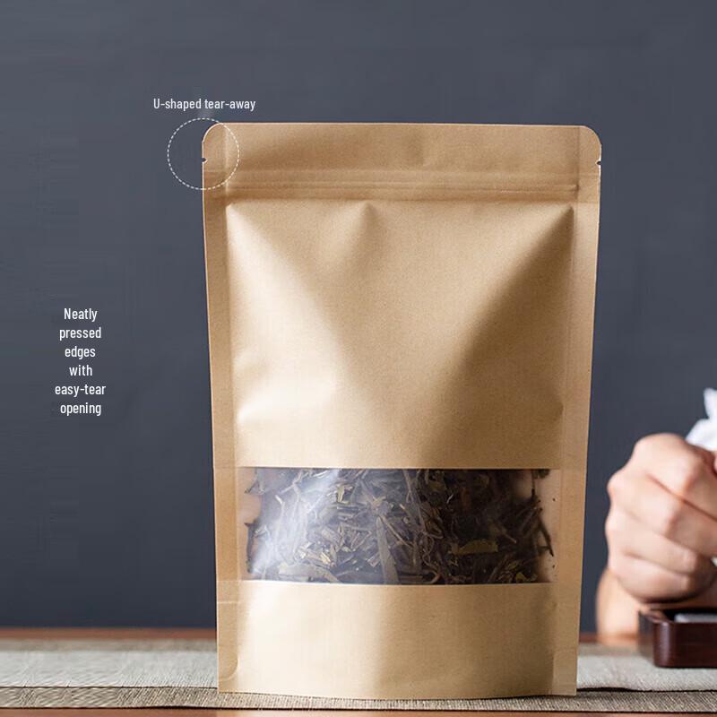 Deli Kraft Paper Self-Sealing Storage Bags