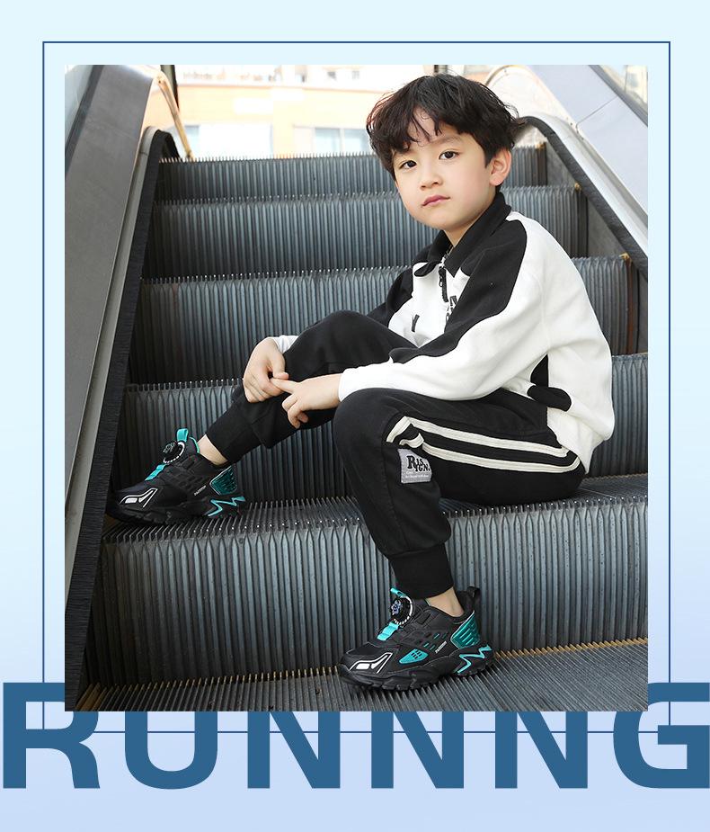 Boys' 2025 Autumn Mesh Running Shoes: Breathable, Lightweight & Comfortable Sneakers for Kids