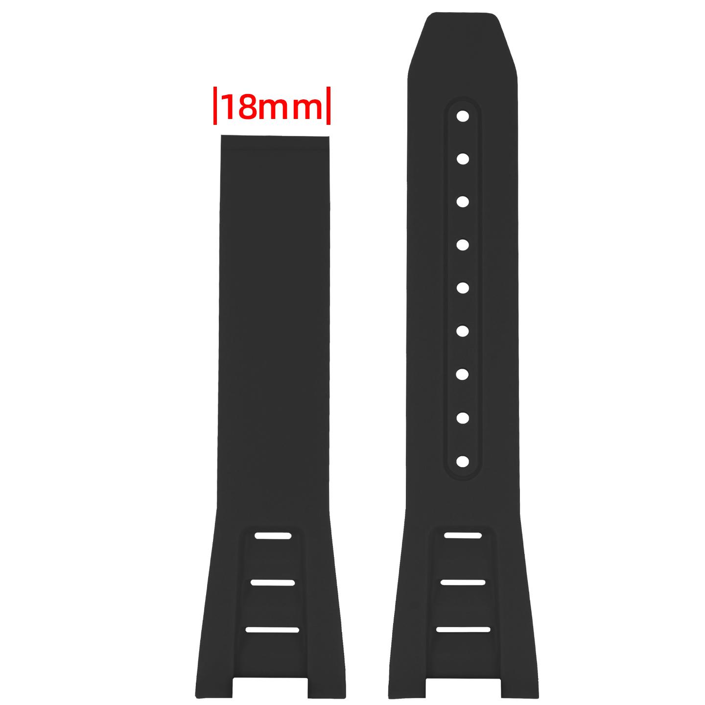 

New TPU Ruuber strap For Bell Ross INSTRUMENTS BRX5/BR05 watch Band 25mm For Bell&Ross Waterproof Bracelet Black Orange Blue 25x12mm