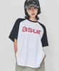 Aejeuyua Logo Raglan T-Shirt White