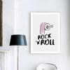 Funny Toilet Poster Bathroom Wall Art Prints Rock and Roll Minimalism Canvas Painting Quote Have a Nice Poo WC Sign Home Decor