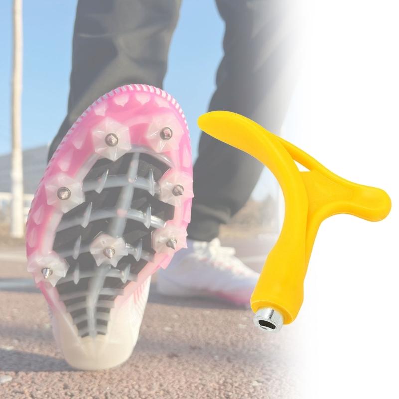 5Pcs Plastic Track And Field Cleat Remover Tool Portable Athletic Shoe Cleat Extractor Tool 7x6 5cm For Running Shoes