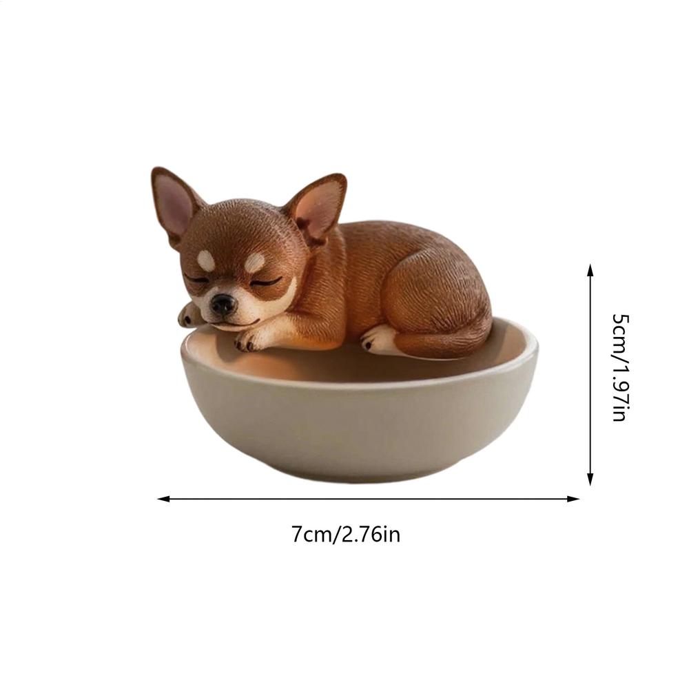 Tea Light Candle Holder Candle Table Holder Dog Design Burner Tray Modern for Fireplace Halloween Thanksgiving Christmas