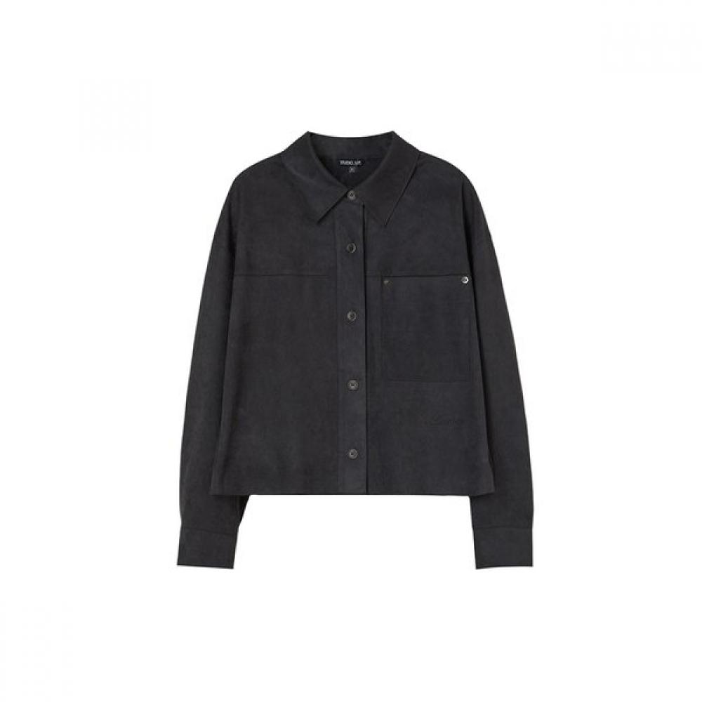 

Embroidered Point Suede Shirt As1wb270 BE (beige)/FF