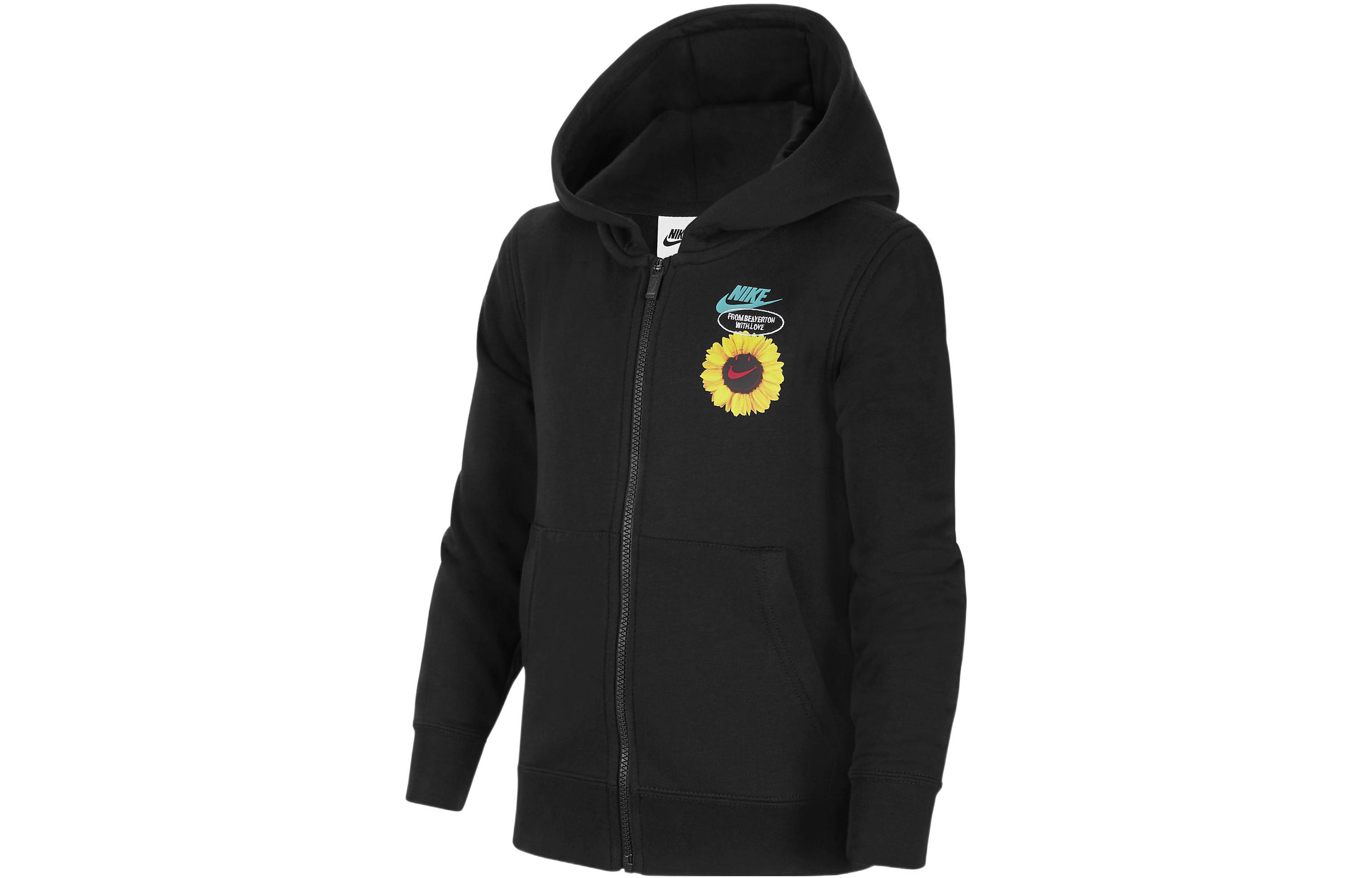 Nike Kids Sweatshirts Hooded Moderate DM8102-010 M