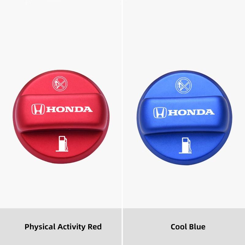 Car Fuel Tank Cap Cover Frosted Aluminum Alloy Lid Auto Accessories For Honda Civic Accord Fit Jazz CRV BRV HRV Insight Pilot
