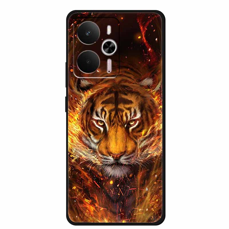 For Realme 14 5G Case Cute Cartoon Silicone Back Cover Cases for Realme 14 5G Global Soft TPU Case 6.67'' Realme14 5G Shells New