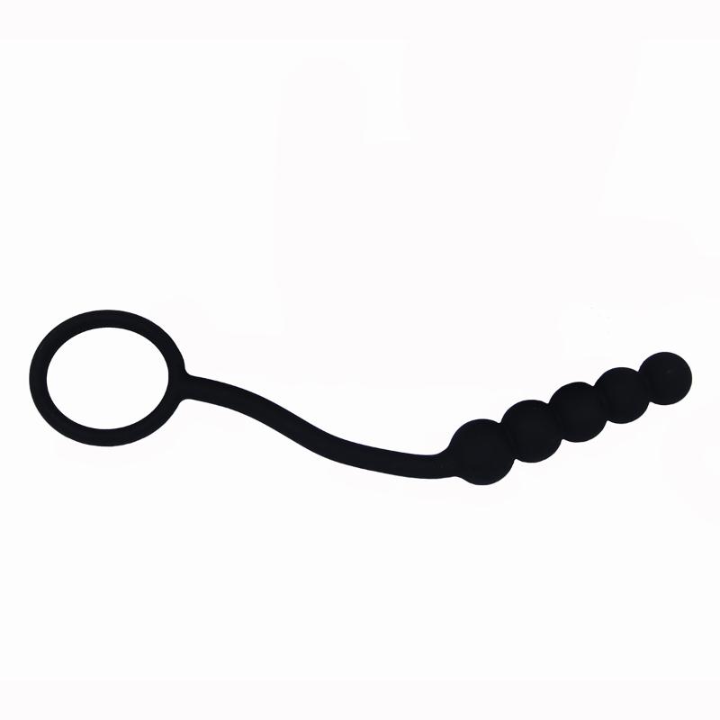 Silicone Pull Ring 5 Beads Anal Plug Balls Butt Plug Sex Toys For Women Erotic Adult Anus Masturbation Prostate Massage Toys