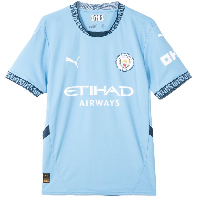 PUMA Men s Manchester City Home Fan Jersey Short Sleeve T-Shirt 775075 S