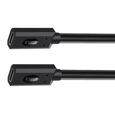 USB C Cable 80Gbps Speed 240W Charging Double 8K Monitor Support Universal Connection for Laptop Monitor Devices