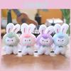 Mini Plush Bunny Toy Keychain Cute Rabbit Bag Decoration Soft And Fluffy