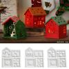 Crafting Molds Unique House Shape Night Light Stand Molds Silicone Molds Resin Art Moulds Silicone Texture for Craft