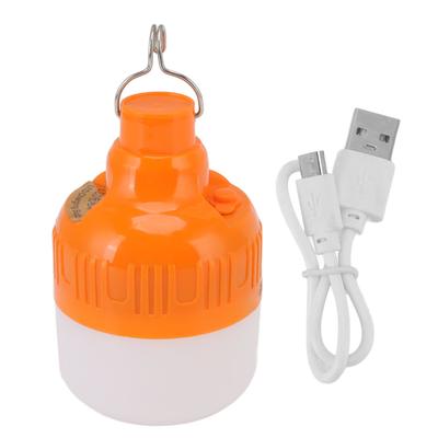 Portable LED Bulb Rechargerable Lamp for Night Market Camping Tent Fishing Emergency Lamp