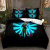 Exquisite 3D Princess Legend Z-Zelda Wallpaper Digital Printing Bedding Set Duvet Cover Comforter Bed Youth Kids Girl Boys Gift