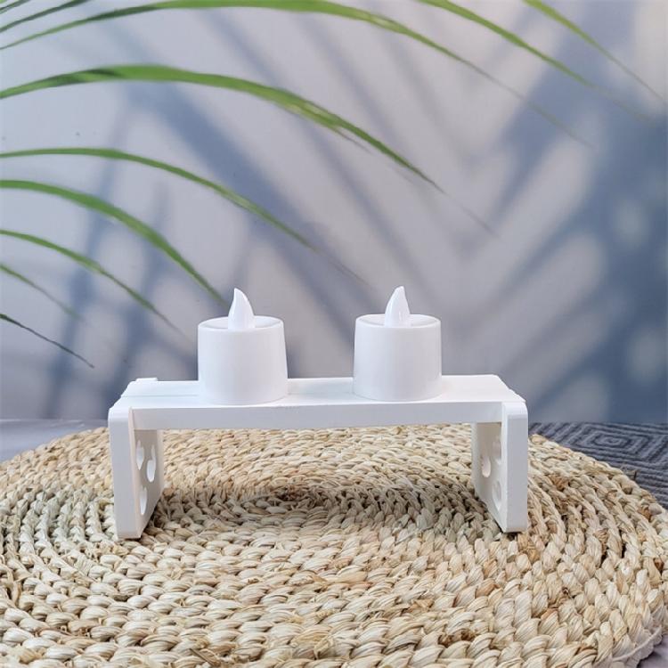 Bench Shaped Candlesticks Molds for Making Candlesticks Tealight Holder